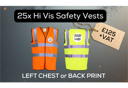 25x Hi Vis Vests