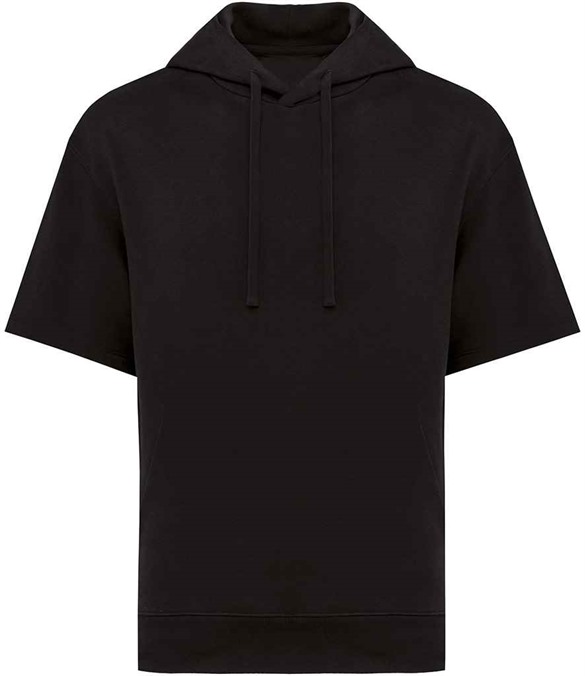 Native Spirit Unisex French Terry Hooded Short Sleeve Sweatshirt