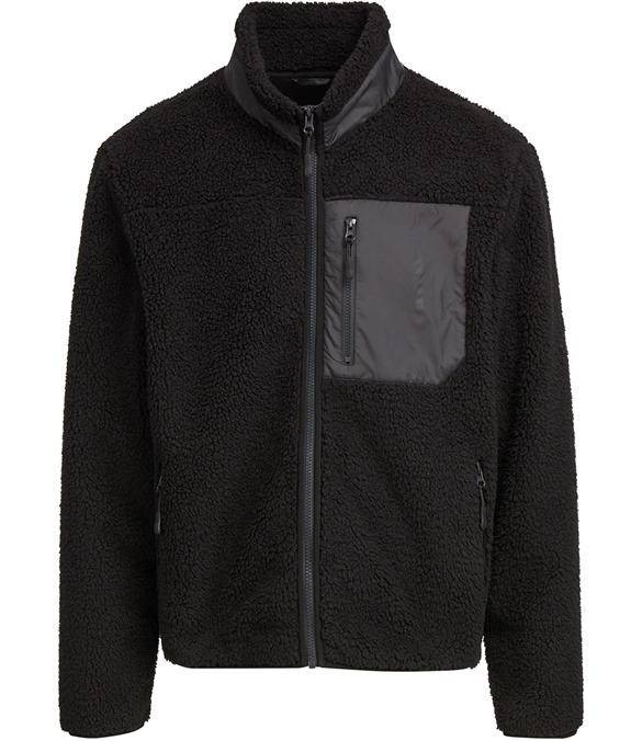 Bonded sherpa jacket