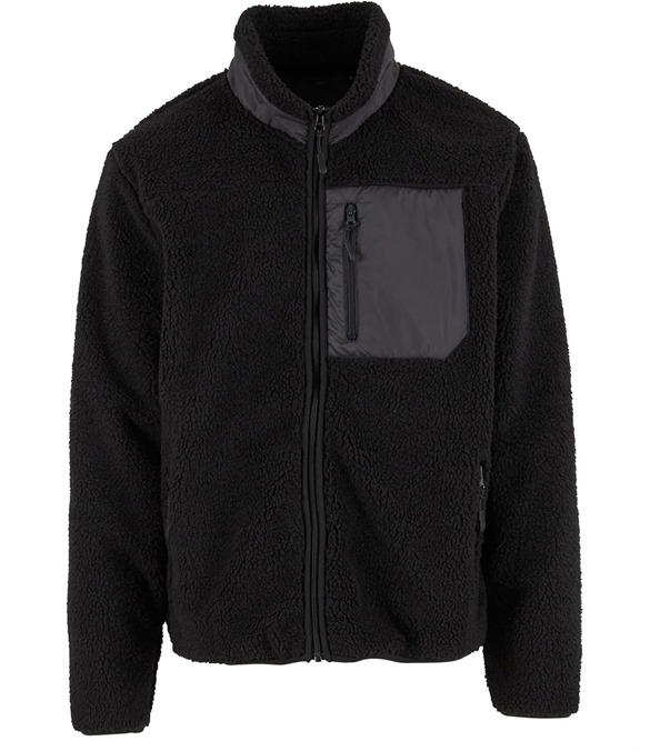Bonded sherpa jacket