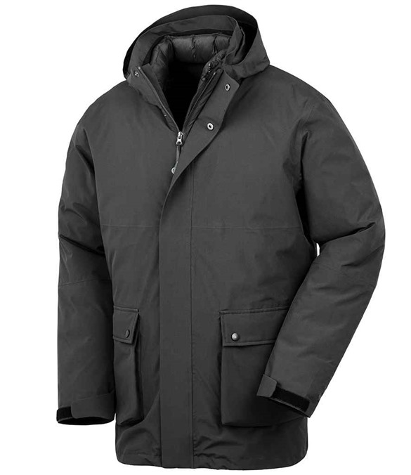Result Recycled 3-in-1 Padded Ripstop Jacket