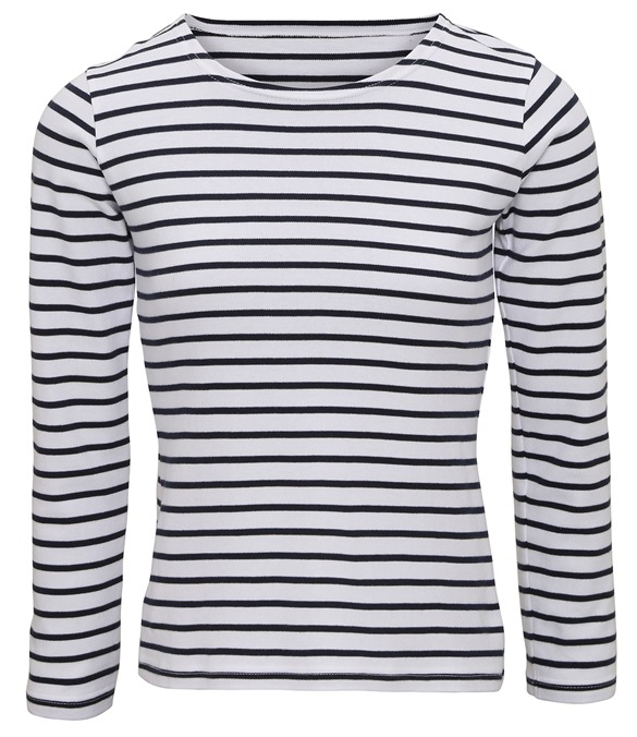 Women's Marinière coastal long sleeve tee