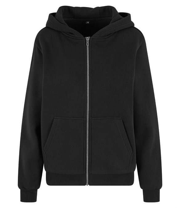 Women’s fluffy zip hoodie
