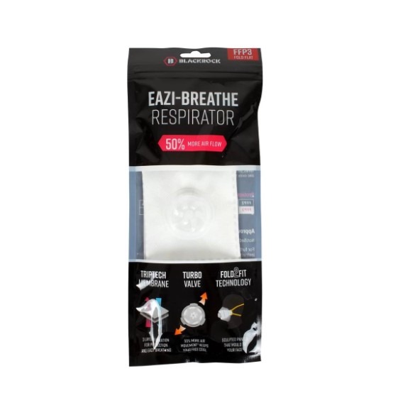 Blackrock Eazi-Breathe FFP3 Fold Flat Respirator - single