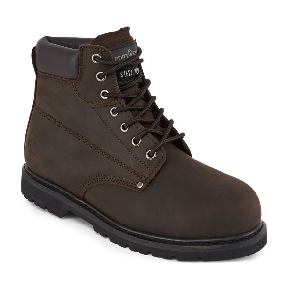 Steel Leather Welted Ankle Boot SB HRO