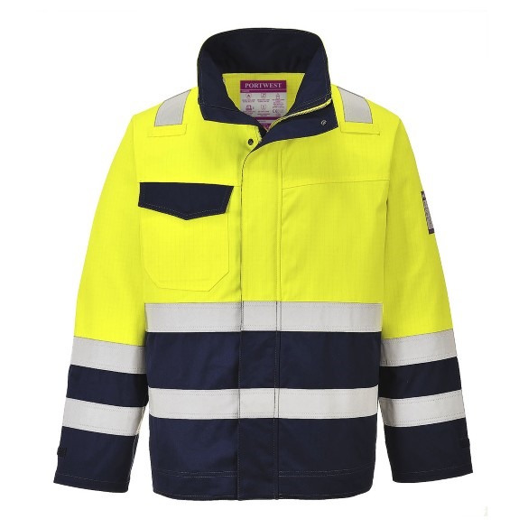 Modaflame Work Hi-Vis Multi-Norm Contrast FR Jacket
