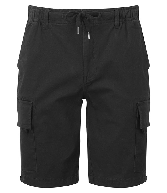 Men’s drawstring cargo utility shorts