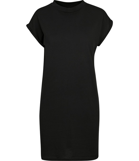 Women’s extended shoulder dress