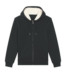 Unisex Hygger sherpa zip-through sweatshirt (STSU956)