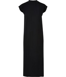 Women’s long extended shoulder dress