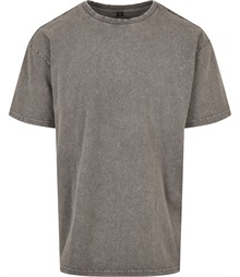 Acid washed heavy oversized tee