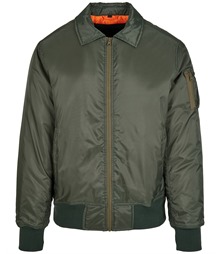Collar bomber jacket