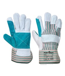 Leather Rigger 365 Cow Split Reinforced Palm Glove