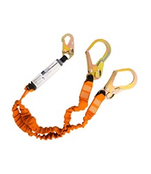 Double 140kg 1.8m Lanyard with Shock Absorber