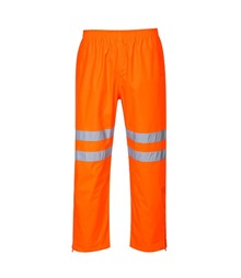 Hi-Vis Breathable Rain Trousers