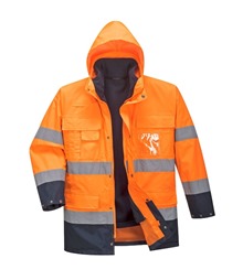 Hi-Vis 3-in-1 Contrast Lite Jacket
