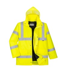 Hi-Vis Breathable Winter Traffic Jacket