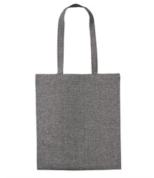 Recycled cotton shopper long handle