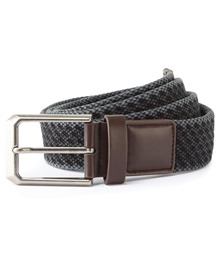 Men's vintage wash canvas belt