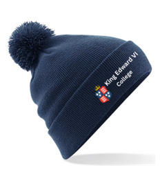 Embroidered Bobble Hat
